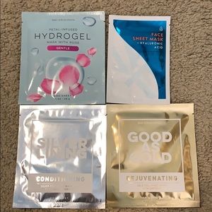 4 Bath and Body Works sheet masks